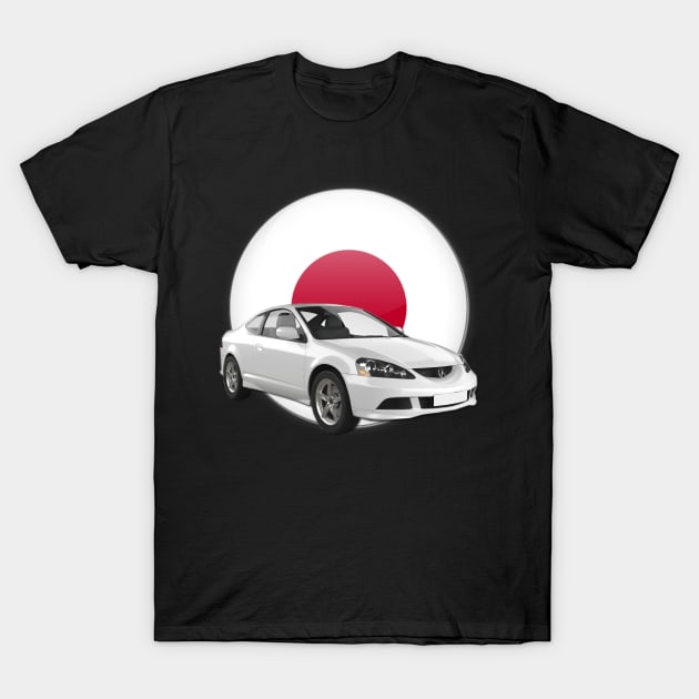Acura RSX Type-S 2005 02 T-Shirt by Stickers Cars